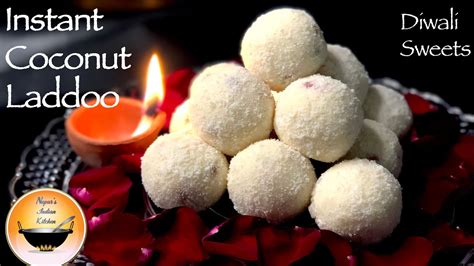 Instant Coconut Laddooeasy Coconut Laddunariyal Laddu With Condensed