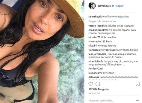 Salma Hayek Muestra Su Figura En Bikini Y Sin Maquillaje Noticias De Chihuahua La Parada Digital