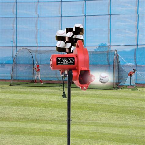Heater Basehit Pitching Machine W Xtender 24 Batting Cage Bh499 Pro