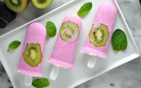 Coconut Kiwi Pops [Vegan] – One Green Planet