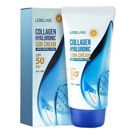 Lebelage Крем для лица и тела солнцезащитный Sun Cream SPF50+ PA ...