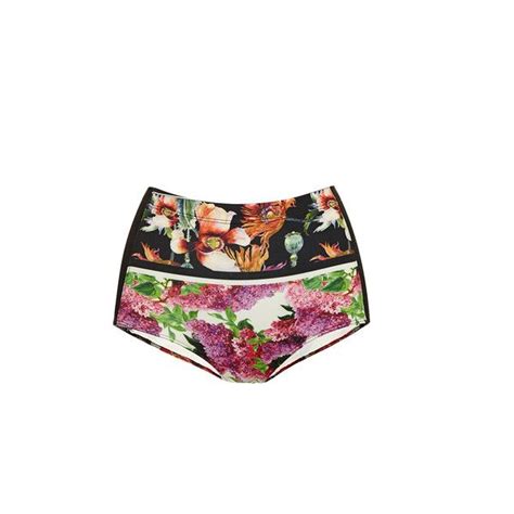 Clover Canyon Floral Garden Scarf Bikini Bottoms 90 Liked On