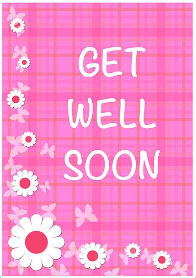 Get Well Printable Cards