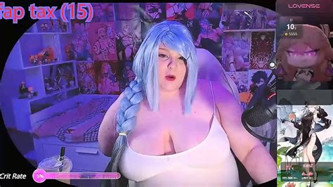 Amazing Huge Natural Boobs BBW Babe Solo Show