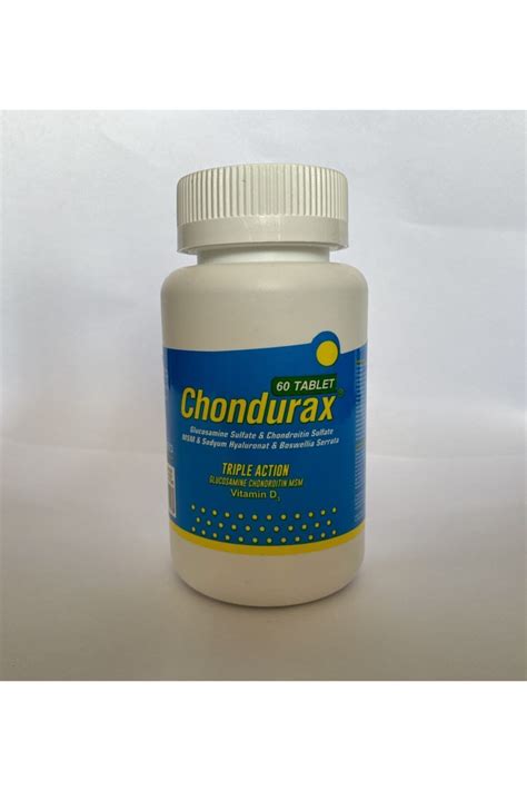 Chondurax Glucosamine Chondroitin 60 TabletFiyatı, Yorumları - Trendyol