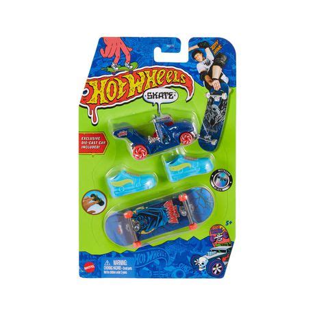 Hot Wheels Skate Collector Set Fingerboard Pair Of Skate Shoes Car Walmart Canada