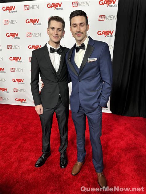 Gay Porn Stars At GayVN Awards Red Carpet