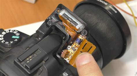 Не работает вспышка фотоаппарата Sony A300 - YouTube