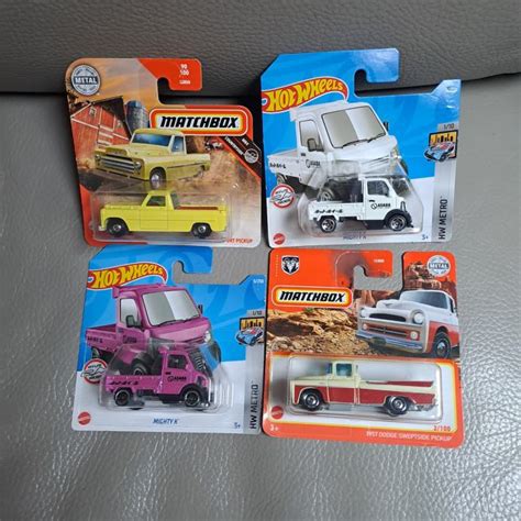 Hot Wheels Pickup Truck Lot