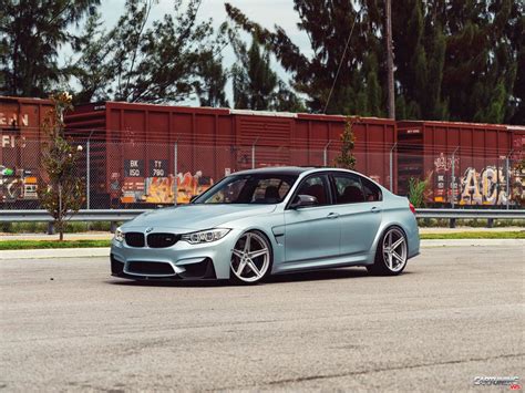 Lowered Bmw M3 F80 2012