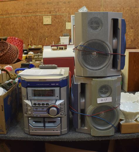 Lot Sharp Stereo System