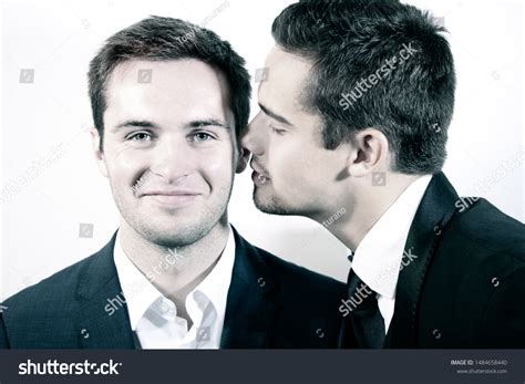 Portrait Attractive Gay Couple One Smiling Stock Photo Shutterstock
