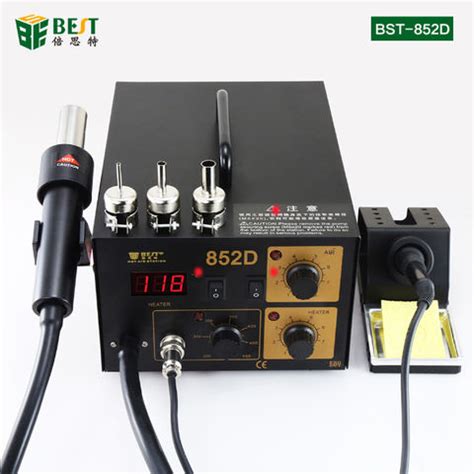 Buy Wholesale China Bst D W In Smd Bga Rework Station Hot Air Gun With Soldering Iron