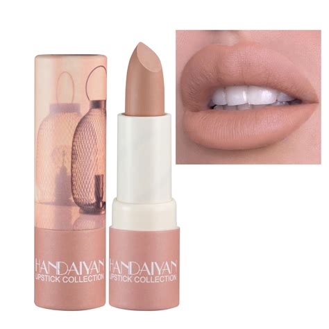 Jincby Clearance Velvet Is Not Easy To Fade Nude Lipstick Matte New Color Paper Tube Gift For
