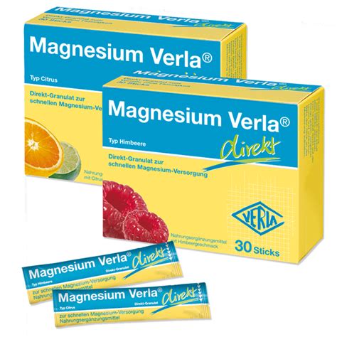 Magnesium Verla® Direkt-Granulat | Magnesium Verla