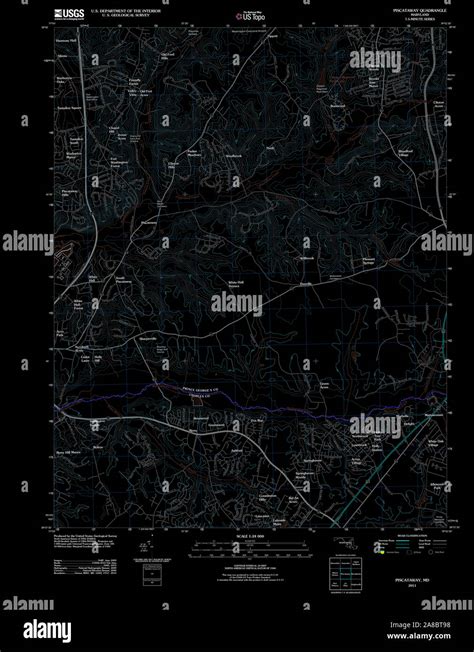 Map Of Piscataway Hi Res Stock Photography And Images Alamy