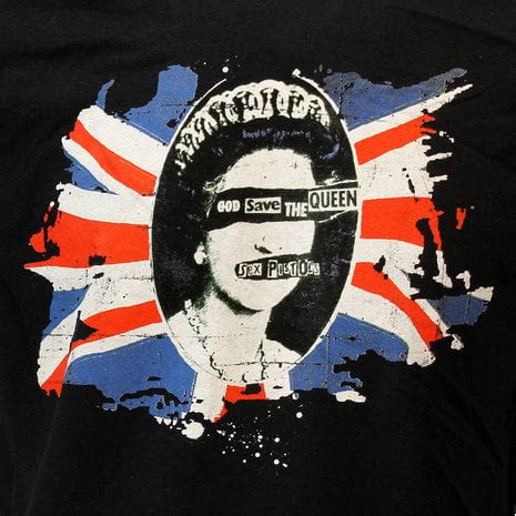 The Sex Pistols God Save The Queen T Shirt Official Merchandise Popmerch