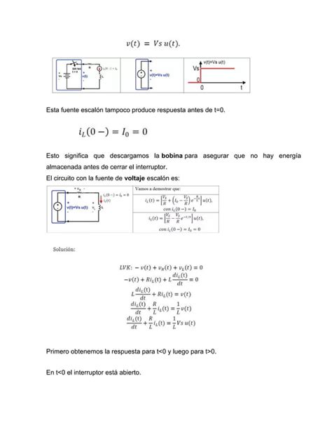 Circuitos De Primer Orden Pdf