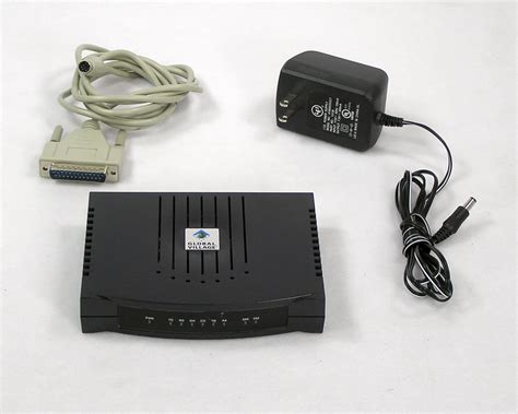Global Village V92 V90 External Fax Modem Serial Apple Rescue Of