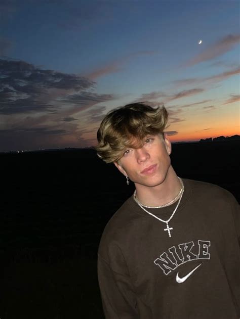 Fluffy Hair Blond Boy Messy Blonde Hair Blonde Highlights On Dark Hair