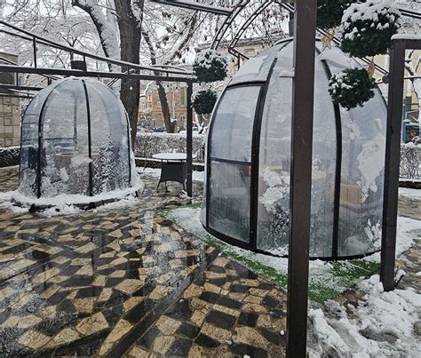 Будущее архитектуры: Прозрачные теплоизоляционные купола