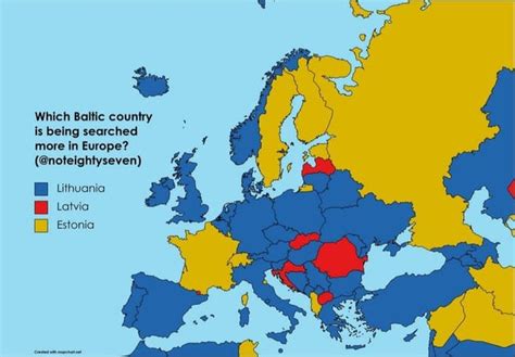 baltic country   searched   europe
