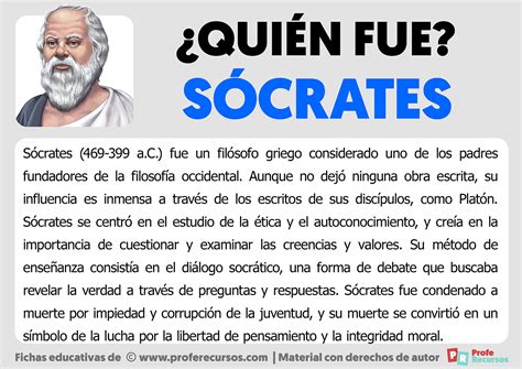 Quién Fue Sócrates Biografía De Sócrates