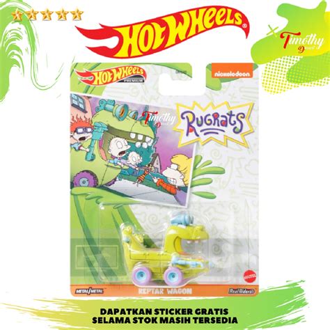 Jual Hot Wheels Premium Reptar Wagon Rugrats Dinosaurus Movie Nickelodeon Shopee Indonesia