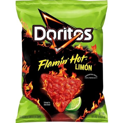 Doritos Flamin Hot Limon Flavored Tortilla Chips Oz Bag My XXX Hot Girl