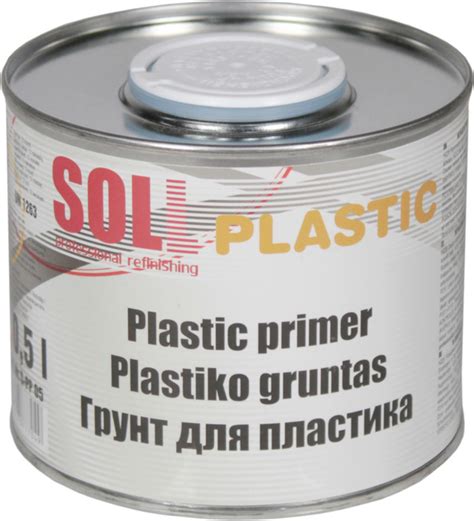 Грунт для пластмаси (SOLL) 0.5л. (праймер перед покраскою) S-PP 05 ...