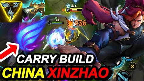 Wild Rift China Xinzhao Jungle Sovereign 185lp Rank Gameplay Soul