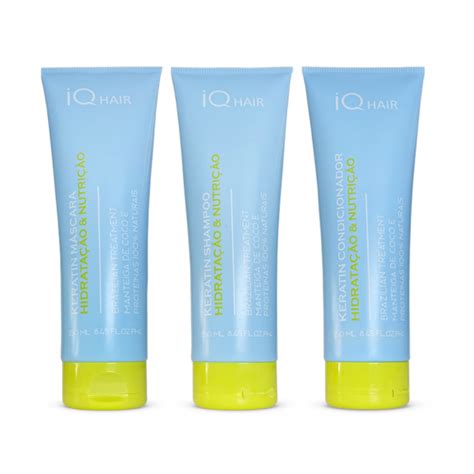 Комплект шампунь + кондиционер + маска IQ Hair Увлажнение и питание 250 ...