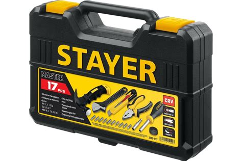 Универсальный набор инструмента для дома STAYER Master-17 17 предметов ...