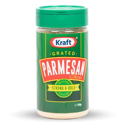 Kraft Grated Parmesan Cheese 250g Mawola Traders