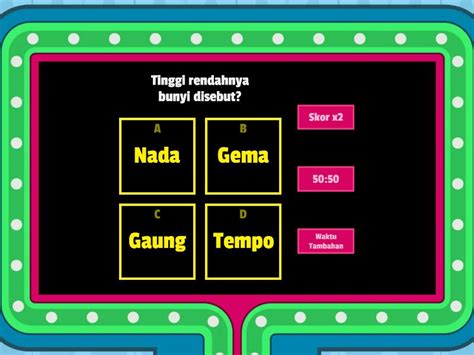 Bunyi Dan Sifatnya Gameshow Quiz