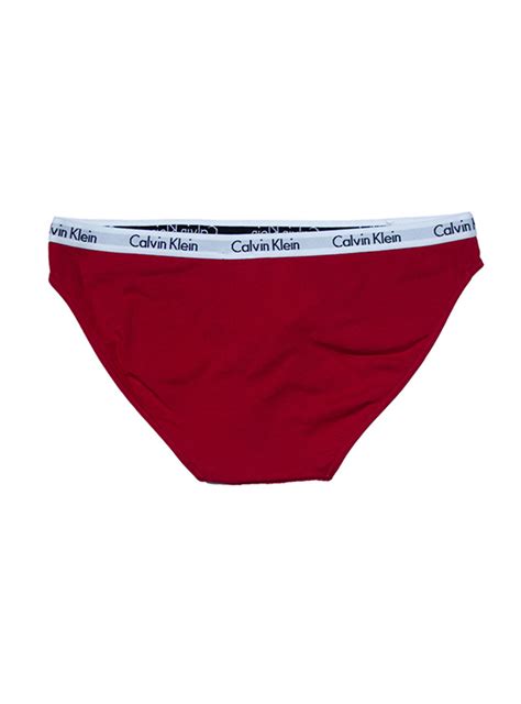 Ripley CALZÓN MUJER CALVIN KLEIN ROJO D BIKINI