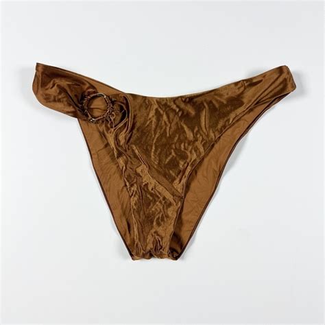 DEVON WINDSOR Swim Devon Windsor Camden Logo Ring High Rise Bikini