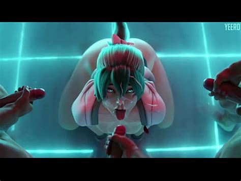 D Overwatch Xmv Kiriko Se La Follan Xvideos