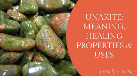 Unakite Meaning Healing Properties And Uses Zen And Stone
