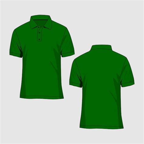 Premium Vector Polo Tshirt Mockup Vector Image And Illustration