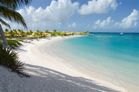 Premium AI Image | Eagle beach aruba