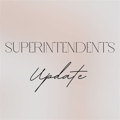 LDCSB Superintendents Update | St. Patrick Adult & Continuing Education