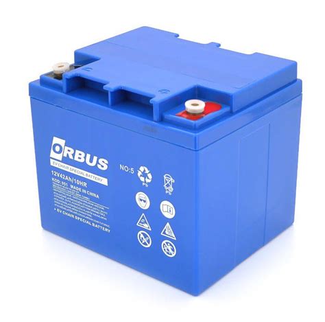 ᐉ Аккумуляторная батарея гелевая ORBUS EN12-42 GEL 12V 42 Ah 14 кг (58055)