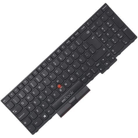 Teclado Para Lenovo Thinkpad E580 Type 20kt Layout Br