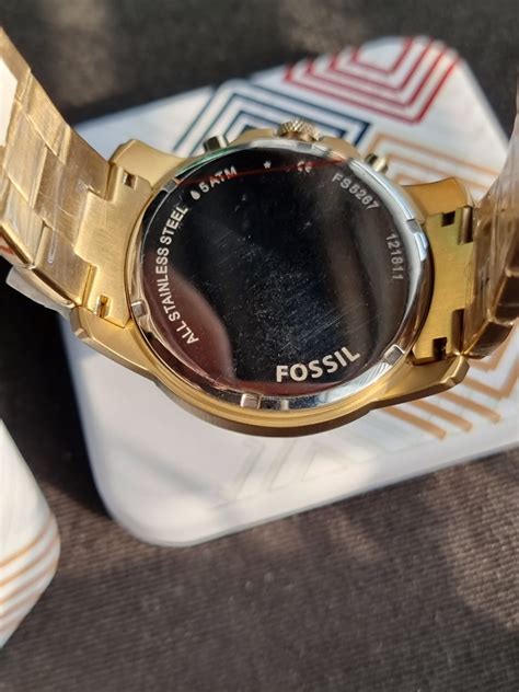 FOSSIL Grant Sport Chronograph Black Dial Men's Watch FS5267