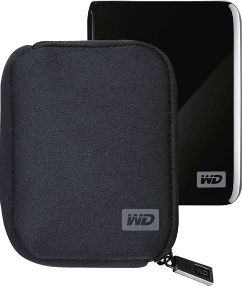 Wd Wdbabk0000nbk Ersn My Passport 2 5 6 35 Cm Hdd Bag Black