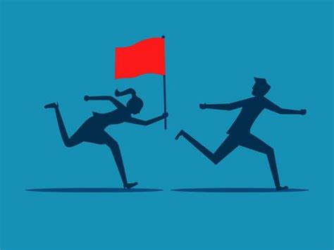 Running With Flag Vector Art Icons And Graphics For Free Download