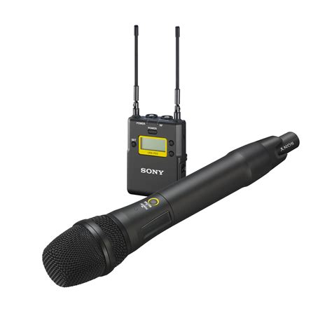sony uwp  handheld wireless mic package sound network