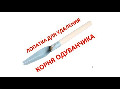 ПРИСПОСОБЛЕНИЕ ДЛЯ УДАЛЕНИЯ ОДУВАНЧИКА С КОРНЕМ - YouTube