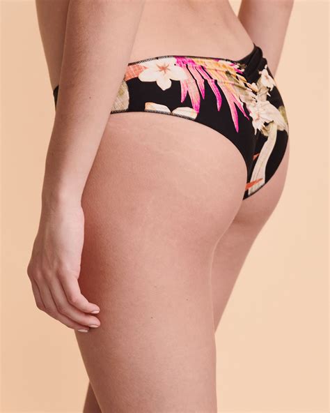 RIP CURL NORTH SHORE Cheeky Bikini Bottom Tropical Print Bikini Village